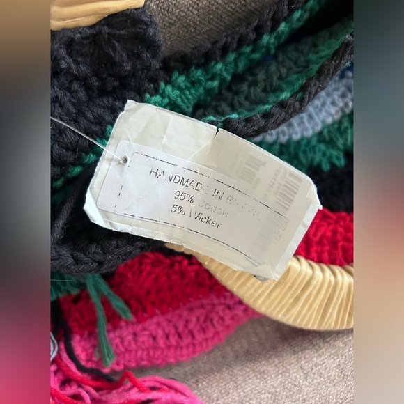 NEW! NANNACAY VERA MINI GALACTICS BAG, crochet, knit, handmade, one of a kind - Picture 5 of 10